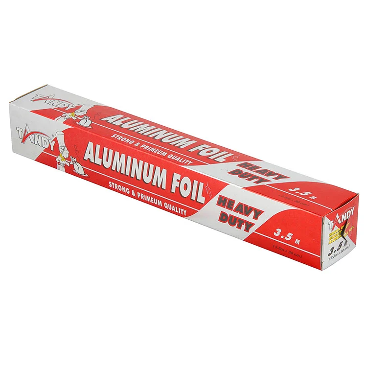 Alumiiniumfoolium toiduainete pakkimiseks